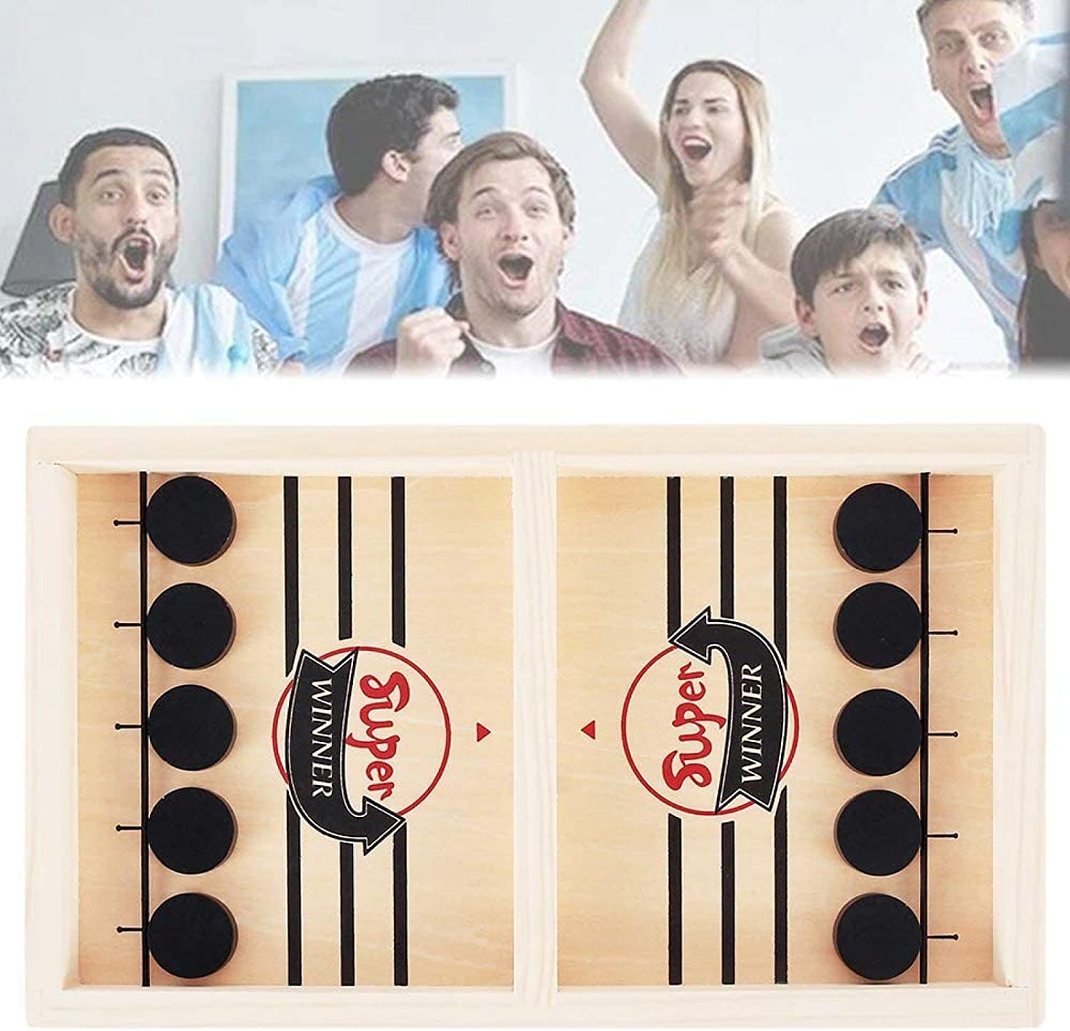 Fast Sling Puck Board Game, Ice Hockey Game Fast Sling Puck Board Game, Ice Hockey Game